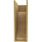 Ekena Millwork 12"W x 24"D x 36"H Classic Van Buren Rough Cedar Woodgrain TimberThane Corbel, Primed Tan CORUR12X24X36VANRCPR - alternate 2
